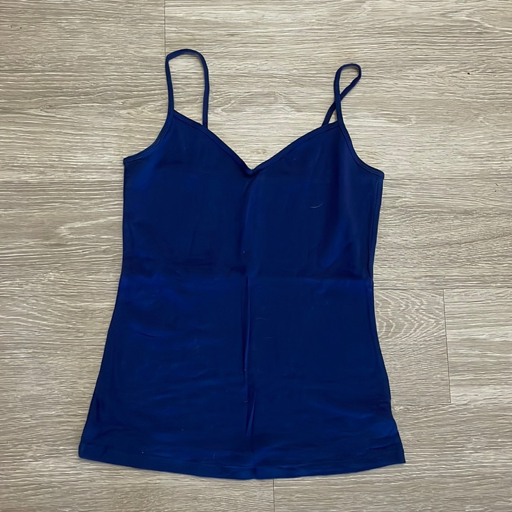 Navy blue tank top
